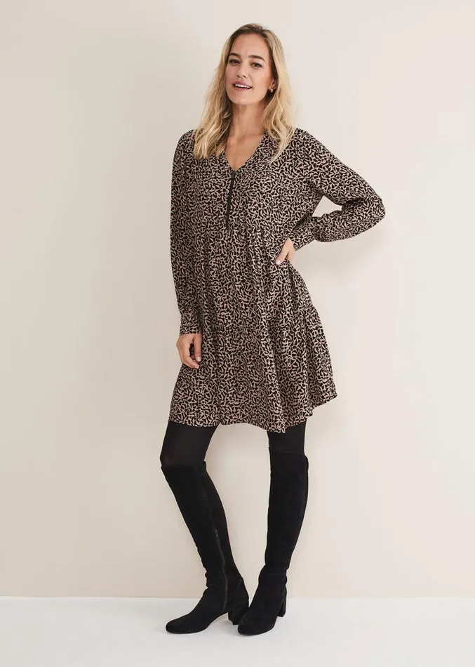 Penele Zip Dress Blackstone Women Phase Eight Dresses
