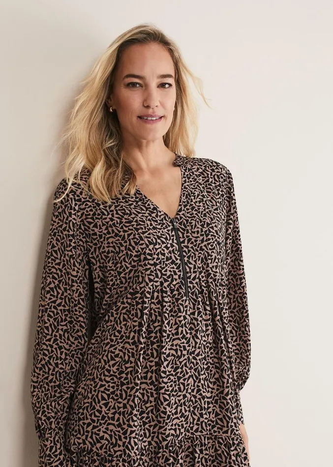 Penele Zip Dress Blackstone Women Phase Eight Dresses