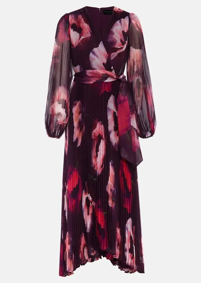 Petite Isadora Rose Printed Maxi Dress Multicoloured Women Phase Eight Dresses Petite Isadora Rose Printed Maxi Dress Multicoloured Women Phase Eight Dresses