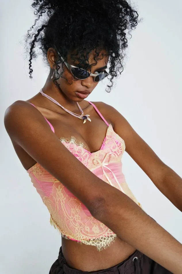 Pink Lorelai Corset Pink Women Jaded London Corsets Pink Lorelai Corset Pink Women Jaded London Corsets