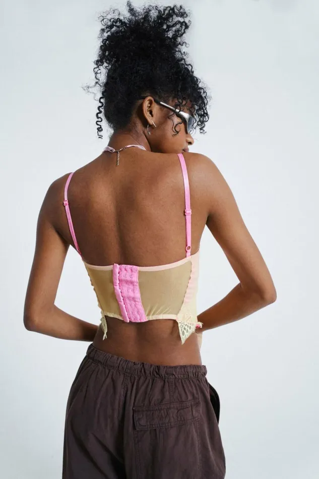 Pink Lorelai Corset Pink Women Jaded London Corsets Pink Lorelai Corset Pink Women Jaded London Corsets