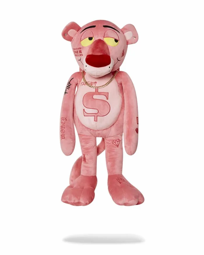 PINK PANTHER UP TO NO GOOD TEDDY BEAR BACKPACK Bags SPRAYGROUND