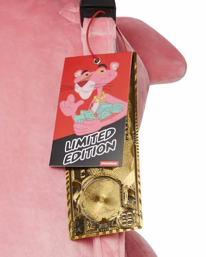 PINK PANTHER UP TO NO GOOD TEDDY BEAR BACKPACK Bags SPRAYGROUND