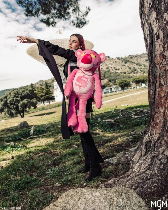 PINK PANTHER UP TO NO GOOD TEDDY BEAR BACKPACK Bags SPRAYGROUND