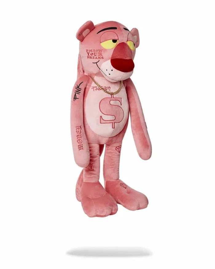 PINK PANTHER UP TO NO GOOD TEDDY BEAR BACKPACK Bags SPRAYGROUND