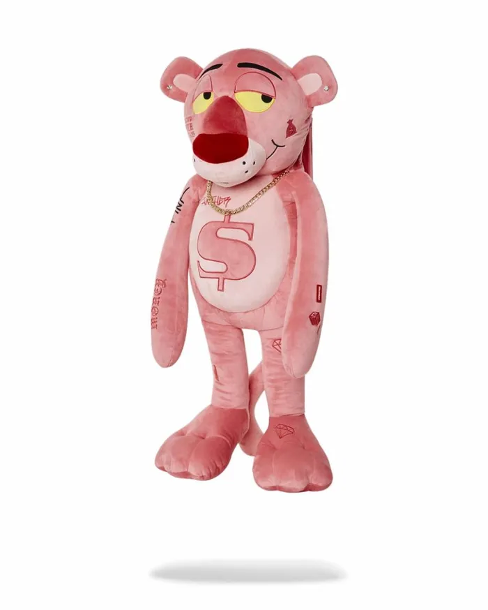 PINK PANTHER UP TO NO GOOD TEDDY BEAR BACKPACK Bags SPRAYGROUND