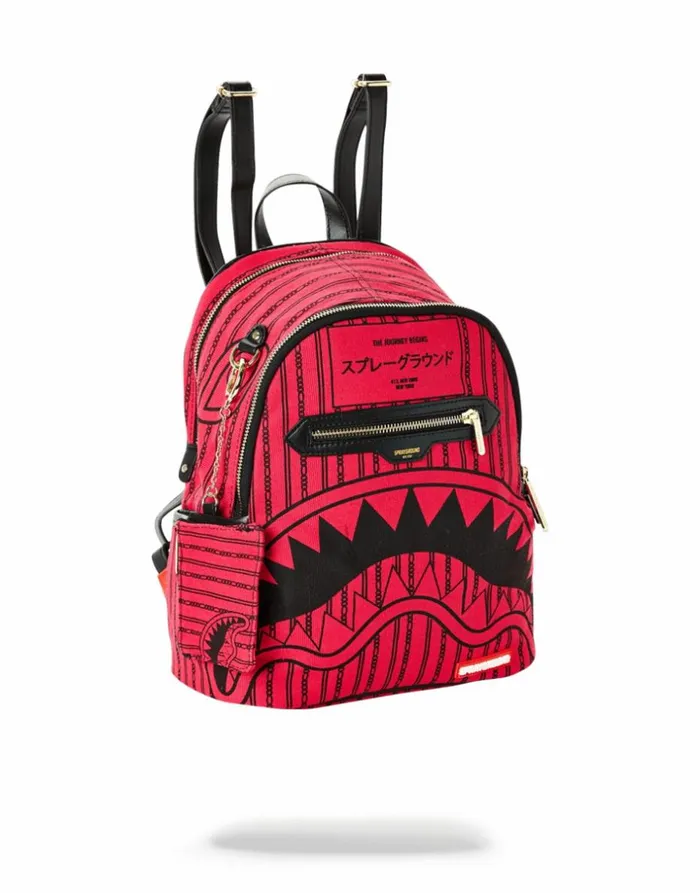 PINK REVERSE SHARKS IN PARIS SAVAGE Bags SPRAYGROUND PINK REVERSE SHARKS IN PARIS SAVAGE Bags SPRAYGROUND