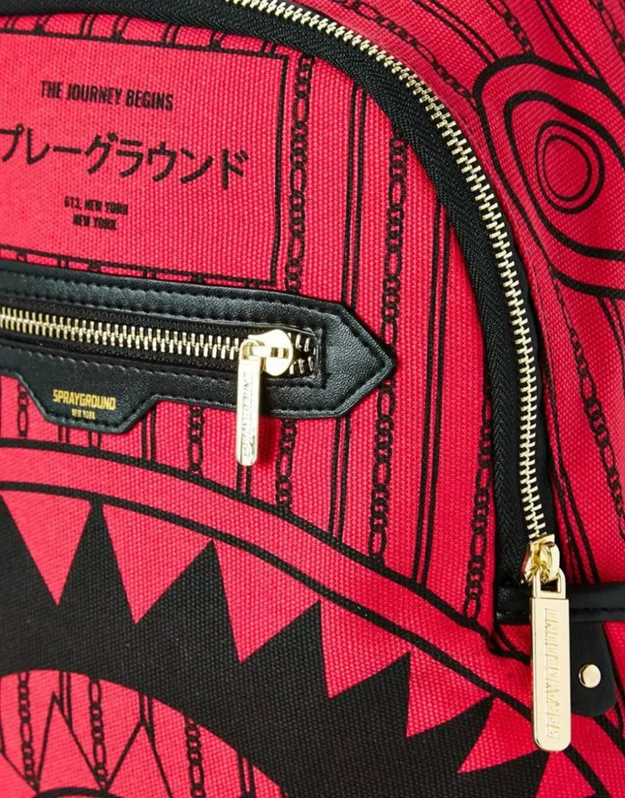 PINK REVERSE SHARKS IN PARIS SAVAGE Bags SPRAYGROUND PINK REVERSE SHARKS IN PARIS SAVAGE Bags SPRAYGROUND