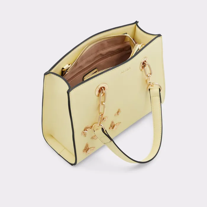 Pitari Yellow Women ALDO Tote Bags