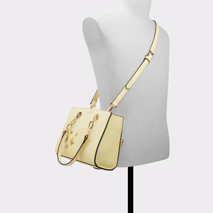 Pitari Yellow Women ALDO Tote Bags