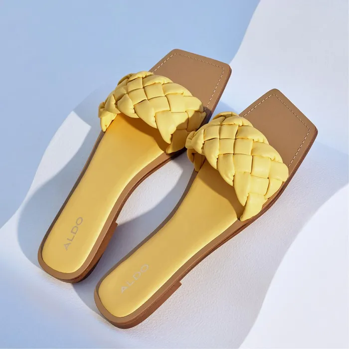 Poets Yellow Women ALDO Sandals