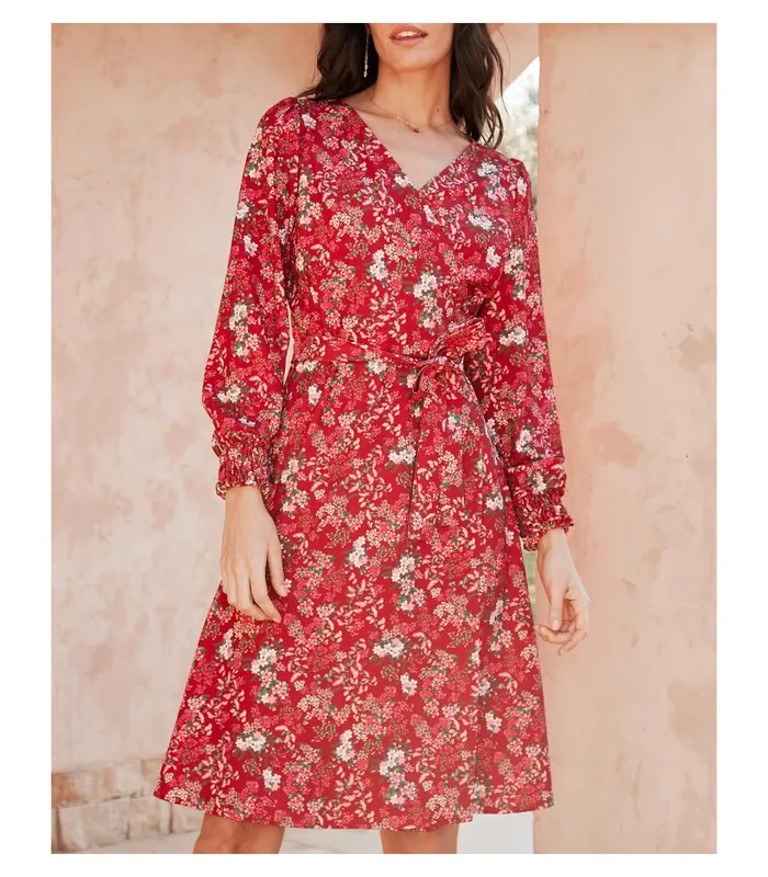 Polin Et Moi Aida Knot Dress Red Women Dresses And Jumpsuits Polin Et Moi Aida Knot Dress Red Women Dresses And Jumpsuits