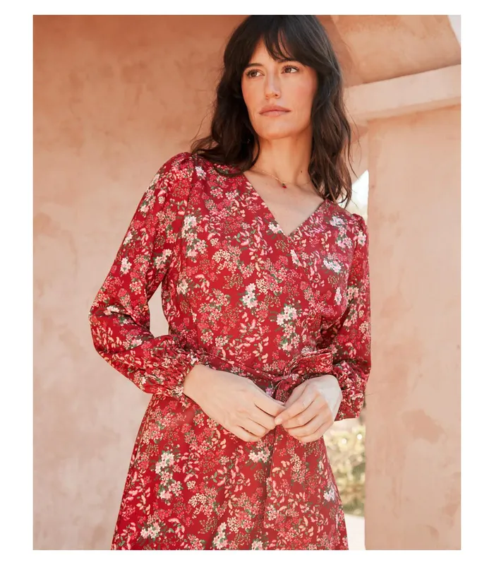 Polin Et Moi Aida Knot Dress Red Women Dresses And Jumpsuits Polin Et Moi Aida Knot Dress Red Women Dresses And Jumpsuits