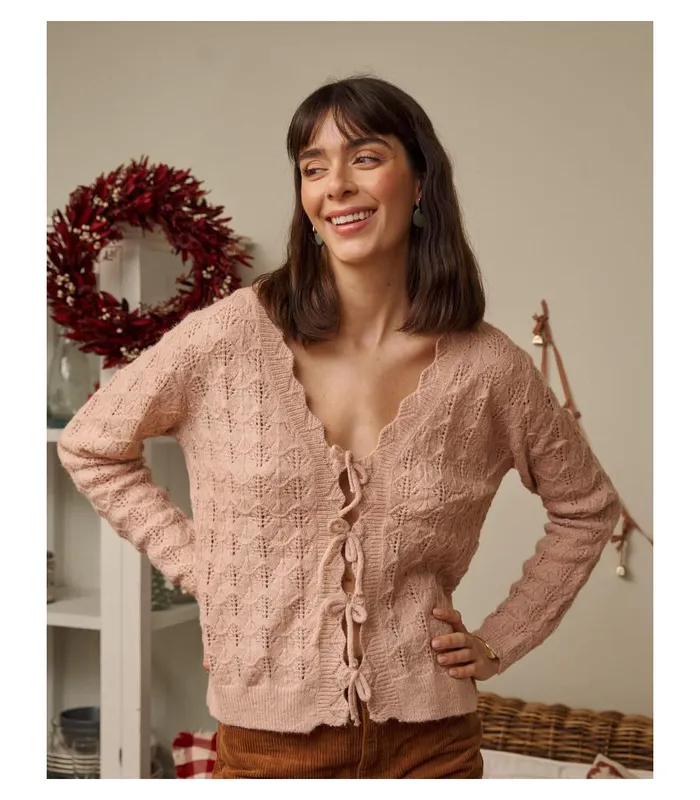 Polin Et Moi Andre Lazos Cardigan Nude Women Cardigans And Sweaters Polin Et Moi Andre Lazos Cardigan Nude Women Cardigans And Sweaters