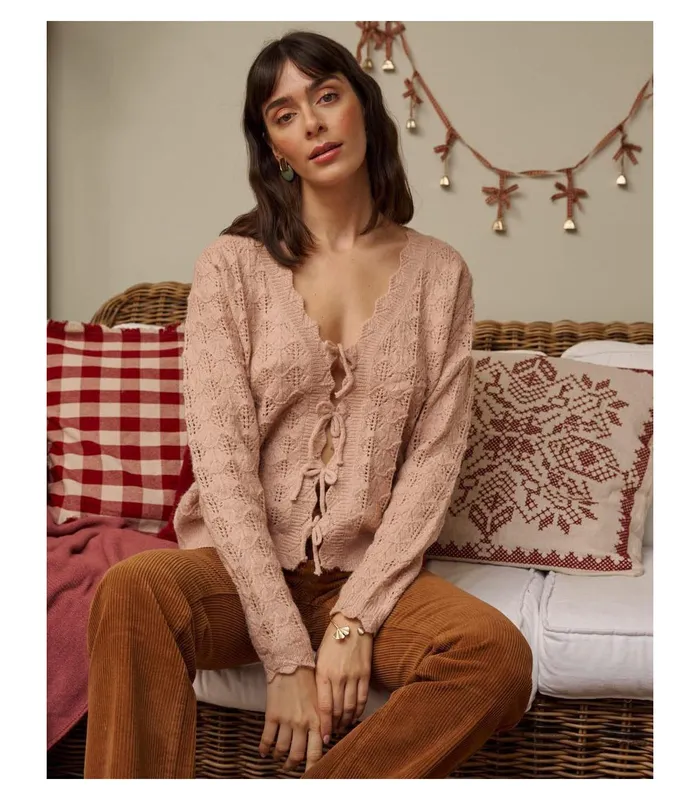 Polin Et Moi Andre Lazos Cardigan Nude Women Cardigans And Sweaters Polin Et Moi Andre Lazos Cardigan Nude Women Cardigans And Sweaters