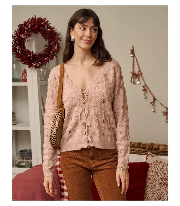 Polin Et Moi Andre Lazos Cardigan Nude Women Cardigans And Sweaters Polin Et Moi Andre Lazos Cardigan Nude Women Cardigans And Sweaters