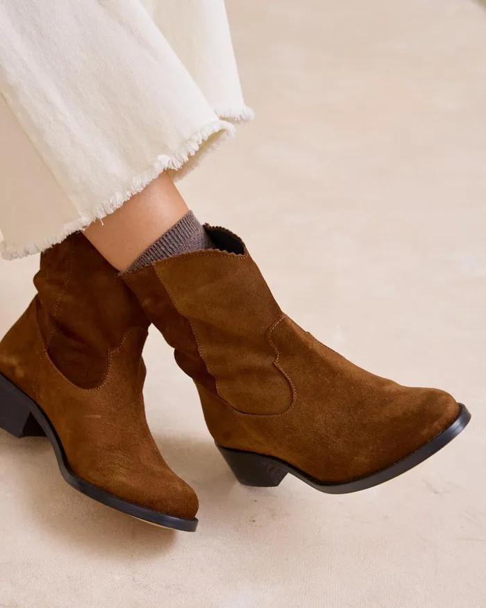 Polin Et Moi Ankle Boots Ondas Serrala Leather Women Ankle Boots Polin Et Moi Ankle Boots Ondas Serrala Leather Women Ankle Boots