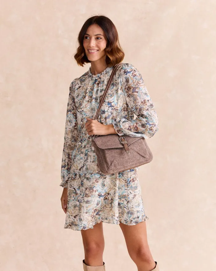 Polin Et Moi Firenze Cowboy Buckle Bag Kaki Women Bags Polin Et Moi Firenze Cowboy Buckle Bag Kaki Women Bags