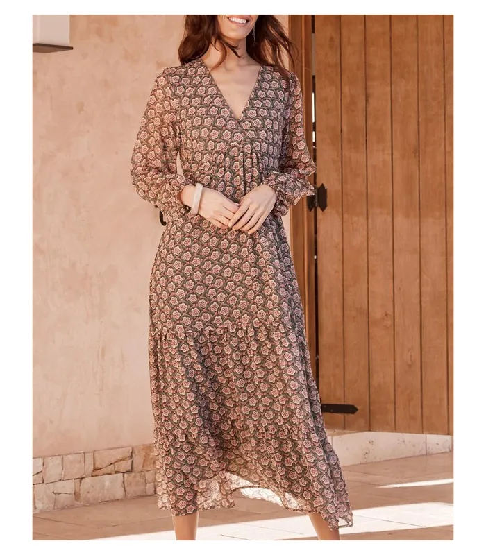 Polin Et Moi Florali Long Dress Emerald Green Women Dresses And Jumpsuits Polin Et Moi Florali Long Dress Emerald Green Women Dresses And Jumpsuits