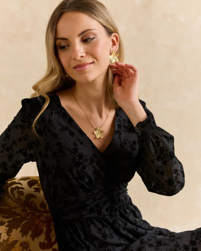Polin Et Moi Marita Star Necklace Gold Women Jewelry Polin Et Moi Marita Star Necklace Gold Women Jewelry