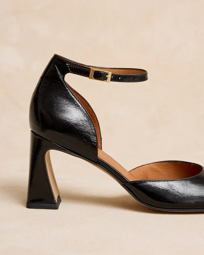 Polin Et Moi Negrela Heel Shoe Black Women Heels Polin Et Moi Negrela Heel Shoe Black Women Heels