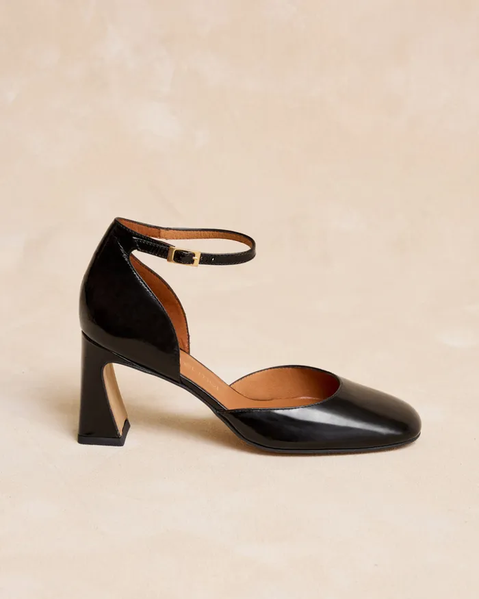 Polin Et Moi Negrela Heel Shoe Black Women Heels Polin Et Moi Negrela Heel Shoe Black Women Heels