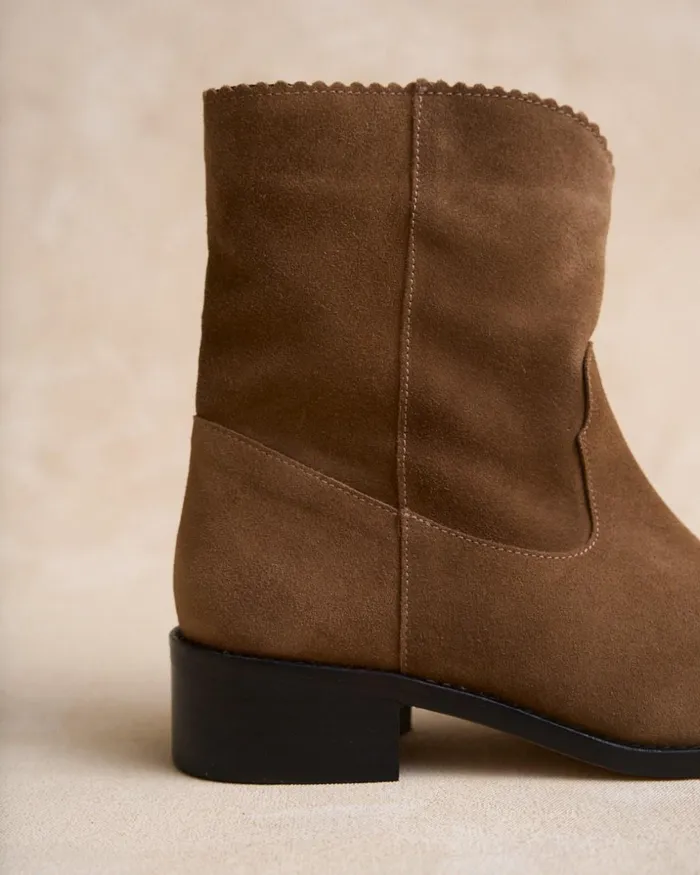 Polin Et Moi Ondas Serrala Ankle Boots Brown Women Ankle Boots Polin Et Moi Ondas Serrala Ankle Boots Brown Women Ankle Boots