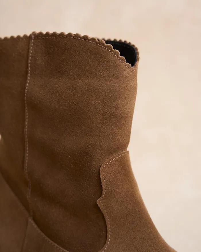 Polin Et Moi Ondas Serrala Ankle Boots Brown Women Ankle Boots Polin Et Moi Ondas Serrala Ankle Boots Brown Women Ankle Boots