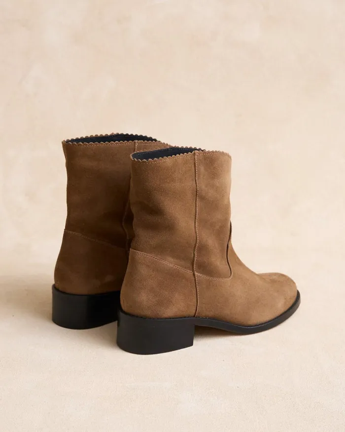 Polin Et Moi Ondas Serrala Ankle Boots Brown Women Ankle Boots Polin Et Moi Ondas Serrala Ankle Boots Brown Women Ankle Boots