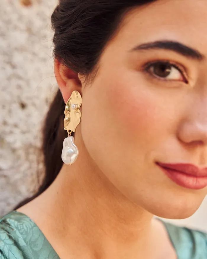 Polin Et Moi Perla Papina Earrings Whitegold Women Jewelry Polin Et Moi Perla Papina Earrings Whitegold Women Jewelry