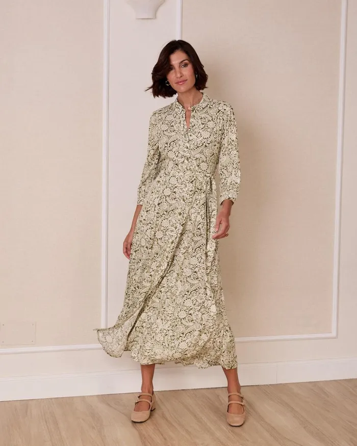 Polin Et Moi Ramira Shirt Dress Olive Women Dresses And Jumpsuits Polin Et Moi Ramira Shirt Dress Olive Women Dresses And Jumpsuits