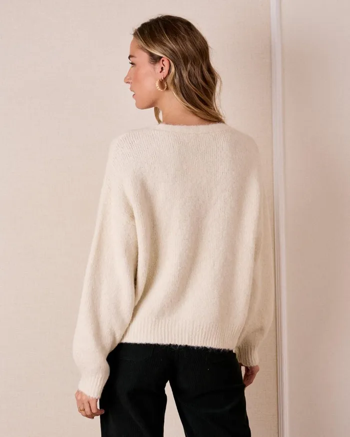 Polin Et Moi Sofia Knitted Cardigan Raw Women Cardigans And Sweaters Polin Et Moi Sofia Knitted Cardigan Raw Women Cardigans And Sweaters
