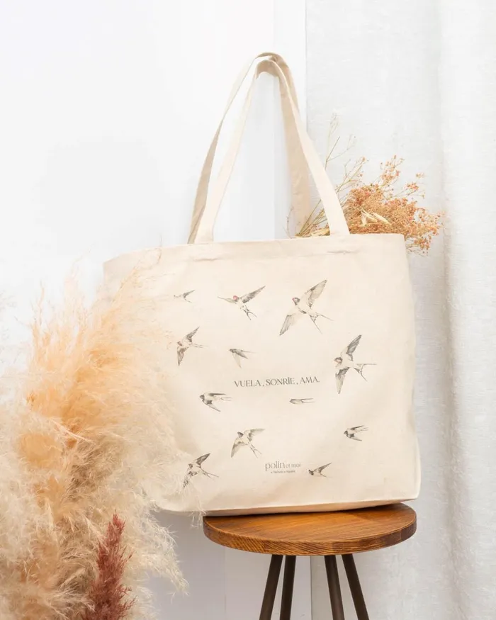 Polin Et Moi Solidarity Bag 034The Flared Of The Swallows034 Beige Women Bags Polin Et Moi Solidarity Bag 034The Flared Of The Swallows034 Beige Women Bags