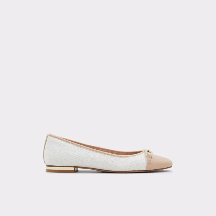 Preri White Women ALDO Ballerinas and SlipOns