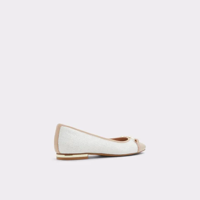 Preri White Women ALDO Ballerinas and SlipOns