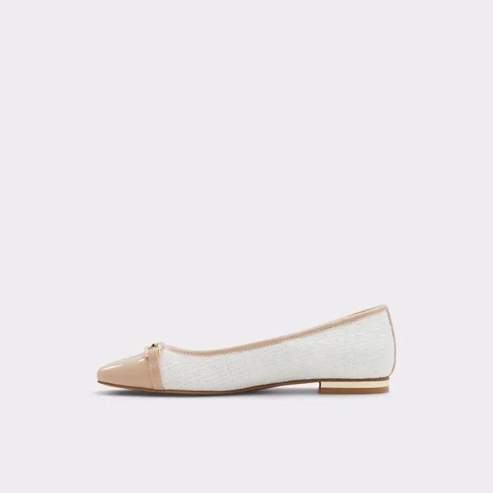 Preri White Women ALDO Ballerinas and SlipOns