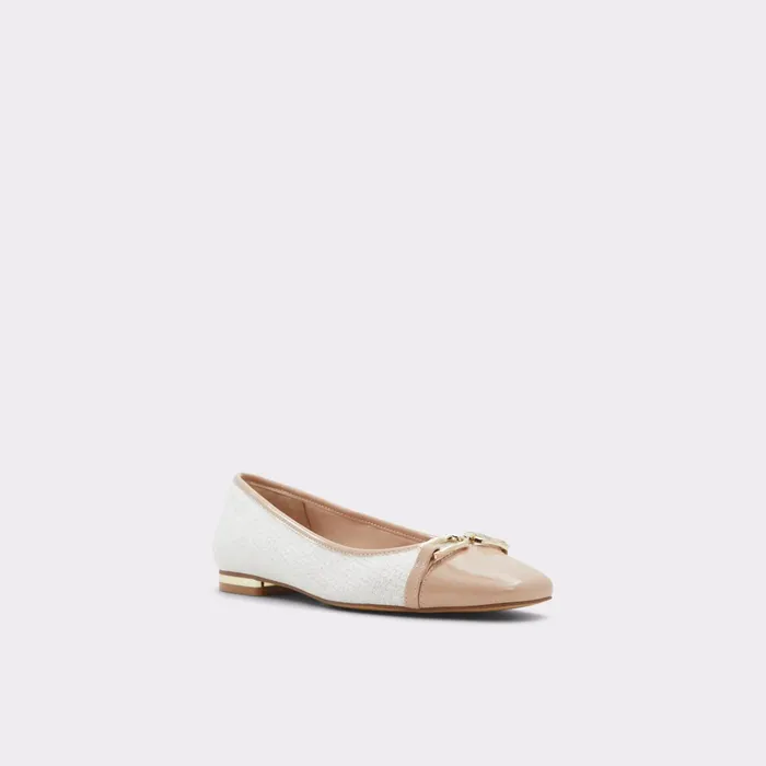 Preri White Women ALDO Ballerinas and SlipOns