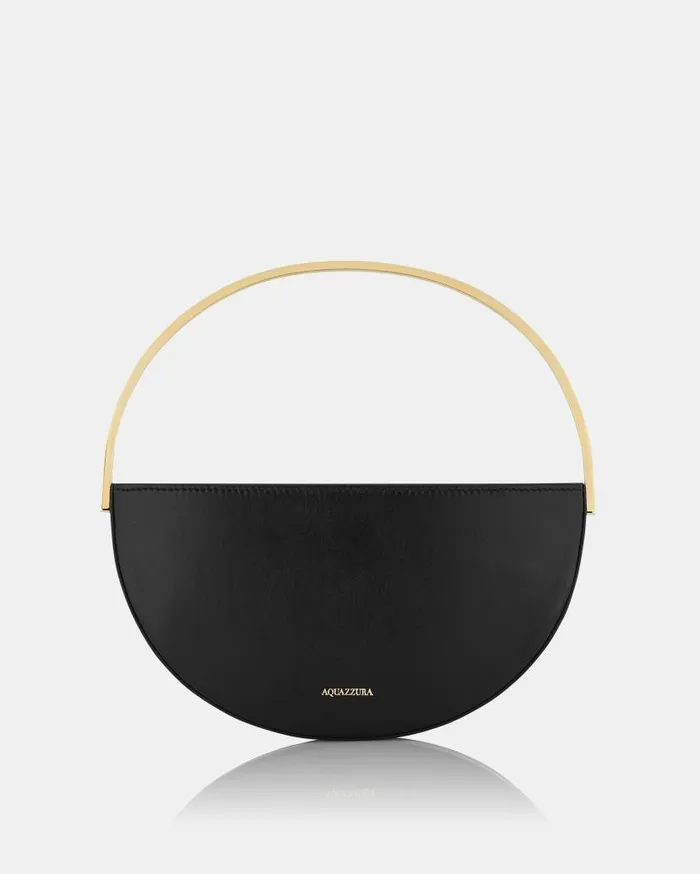 Purist Mini Pouch Black Women Aquazzura Mini Bags Purist Mini Pouch Black Women Aquazzura Mini Bags