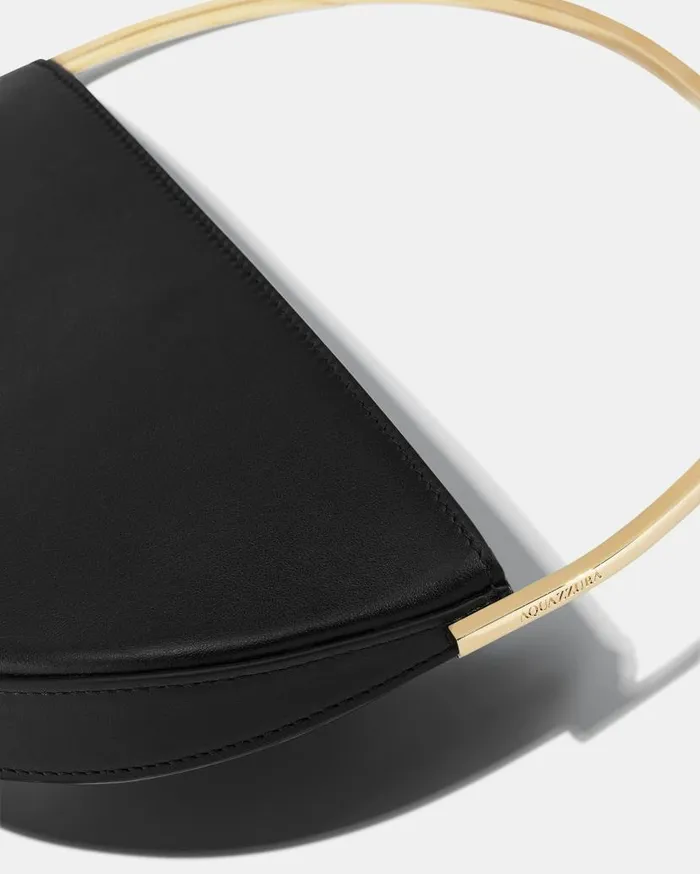 Purist Mini Pouch Black Women Aquazzura Mini Bags Purist Mini Pouch Black Women Aquazzura Mini Bags