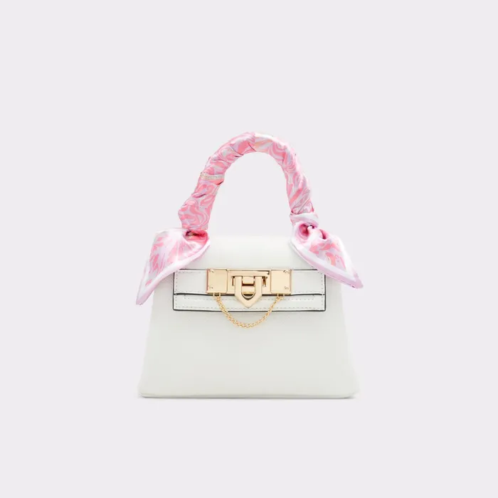 Qeliwennx White Women ALDO Top Handle Bags