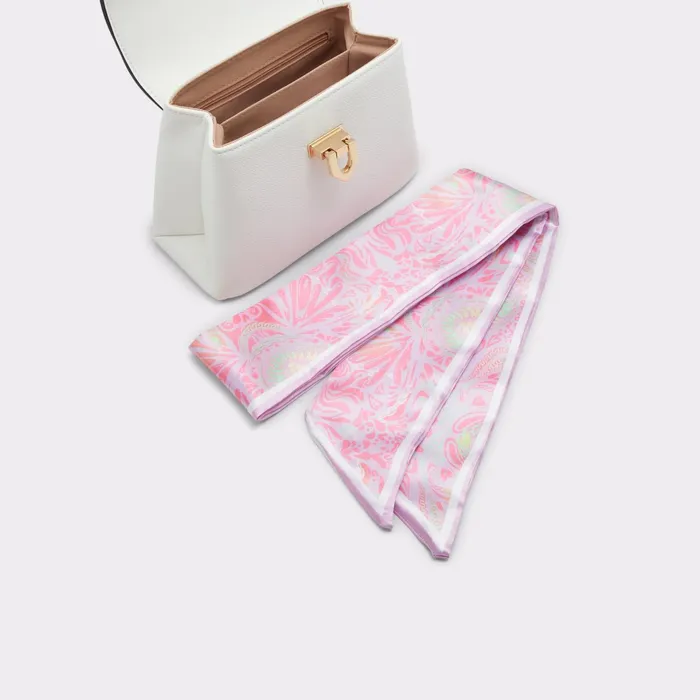 Qeliwennx White Women ALDO Top Handle Bags