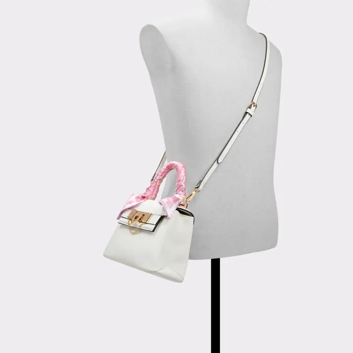Qeliwennx White Women ALDO Top Handle Bags