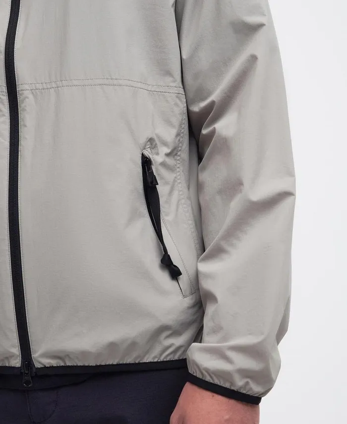 Rail Shell Jacket Concrete Men Barbour Casual Jackets