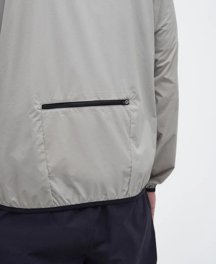 Rail Shell Jacket Concrete Men Barbour Casual Jackets