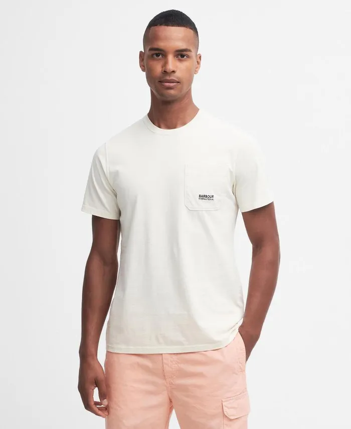 Rapid Pocket TShirt Dove Grey Men Barbour TShirts