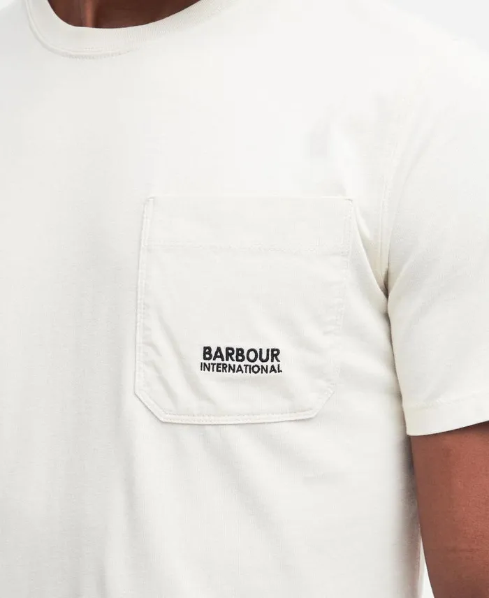 Rapid Pocket TShirt Dove Grey Men Barbour TShirts