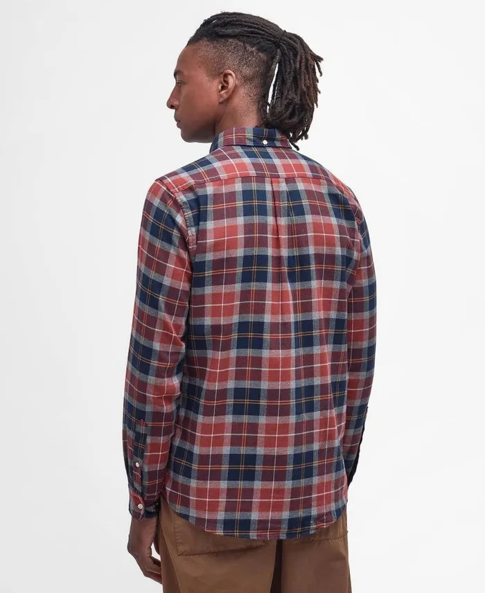 Rasay Tailored Shirt Brackencroft Tartan Men Barbour Shirts