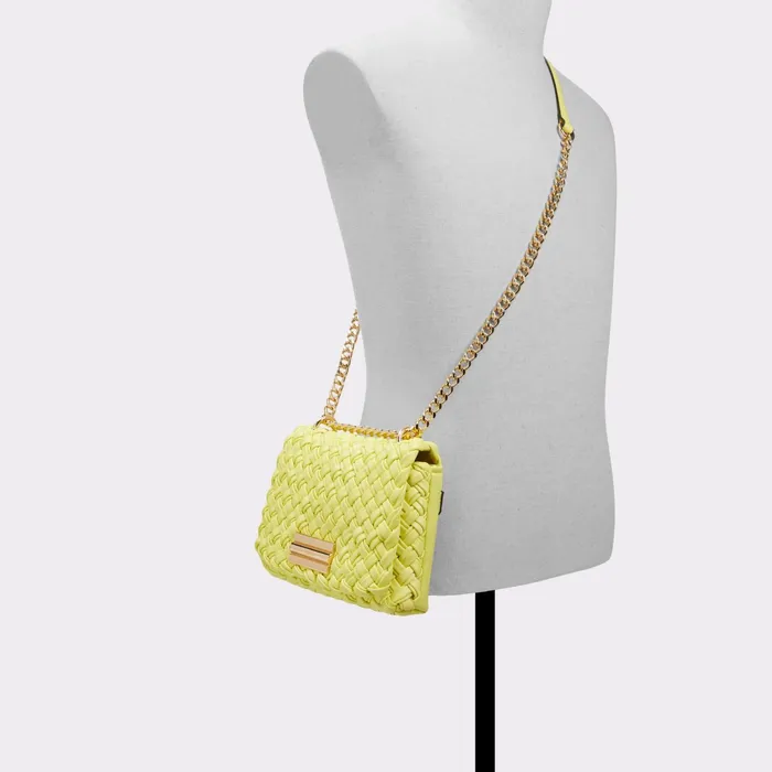 Rattanii Medium Yellow Women ALDO Crossbody Bags