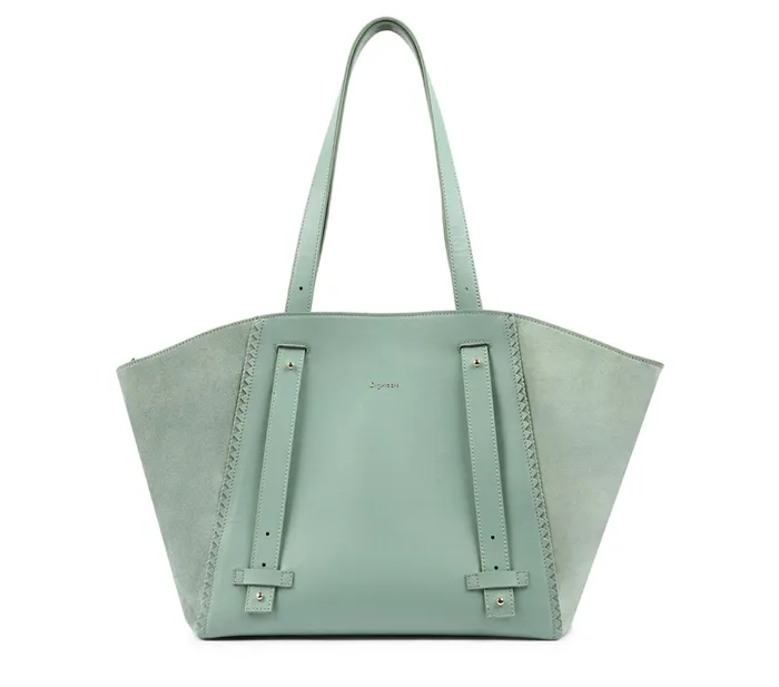 Repetto Womens Backpacks Double Vie Bag Jade Green Gift 4 You