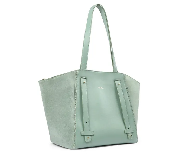 Repetto Womens Backpacks Double Vie Bag Jade Green Gift 4 You